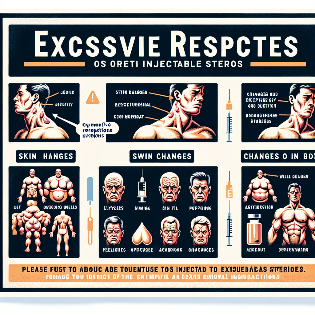 Cómo detectar una respuesta excesiva a Esteroides inyectables