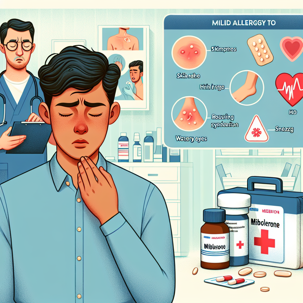 Cómo identificar una alergia leve a Mibolerone