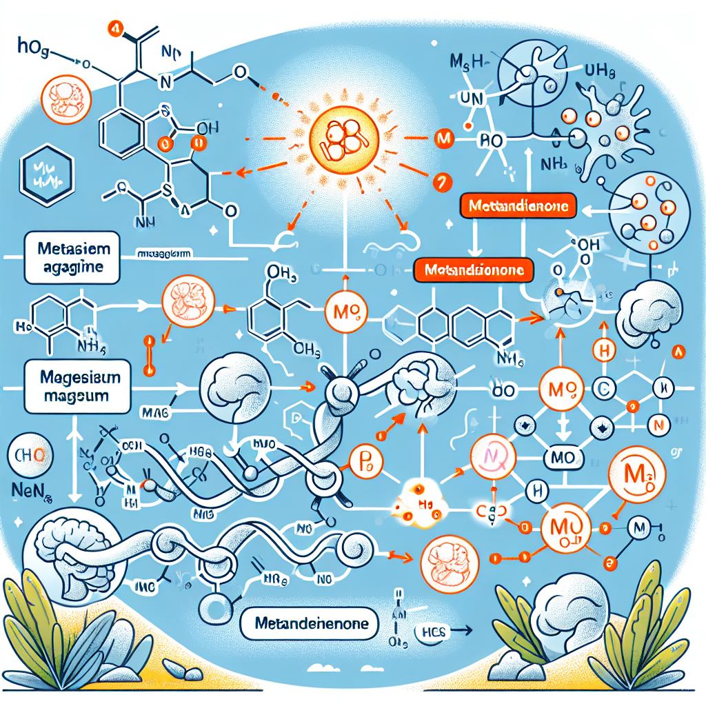 Cómo influye Metandienona en el metabolismo del magnesio
