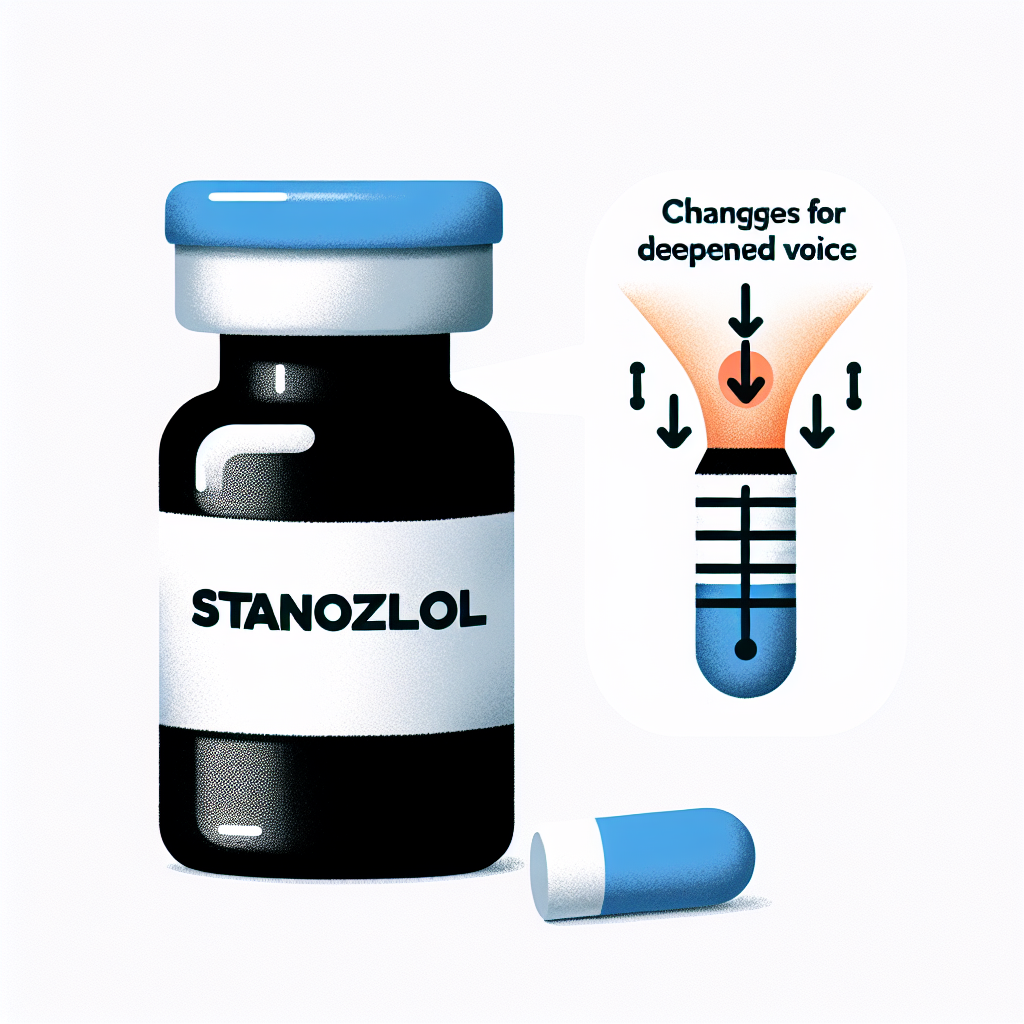 Inyección de estanozolol y cambios en la voz