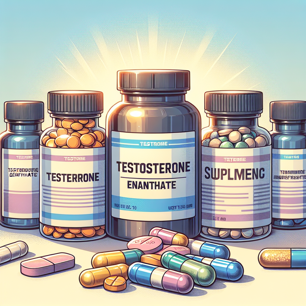 Qué suplementos de recuperación combinan bien con Enantato de testosterona