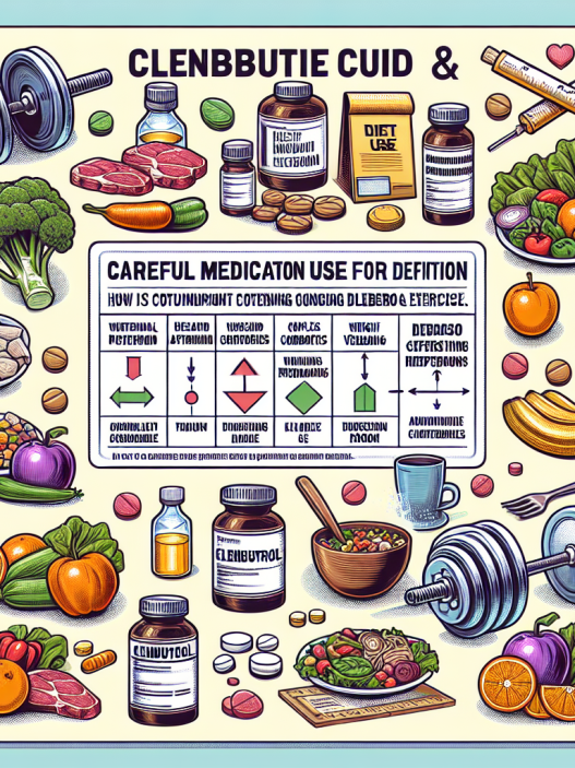 Cómo ajustar la dieta con Clenbuterol para definición