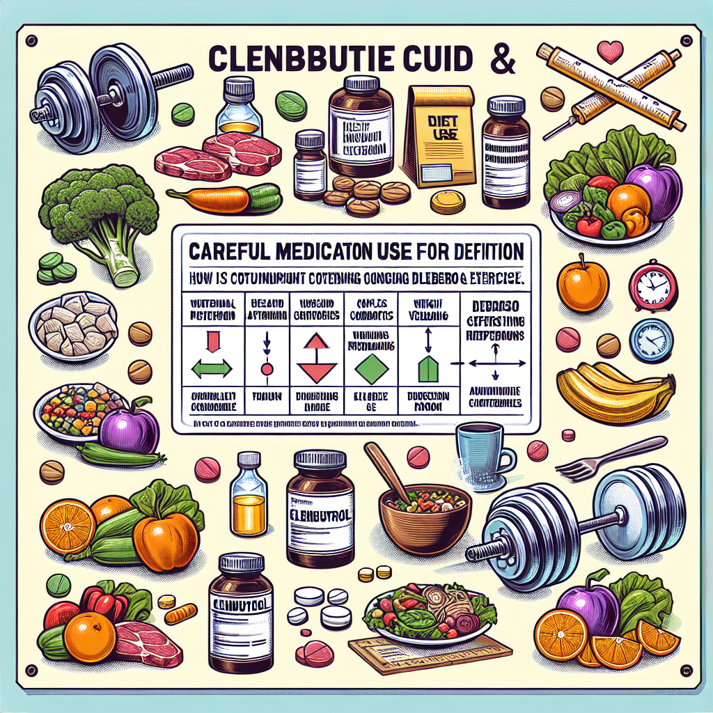 Cómo ajustar la dieta con Clenbuterol para definición
