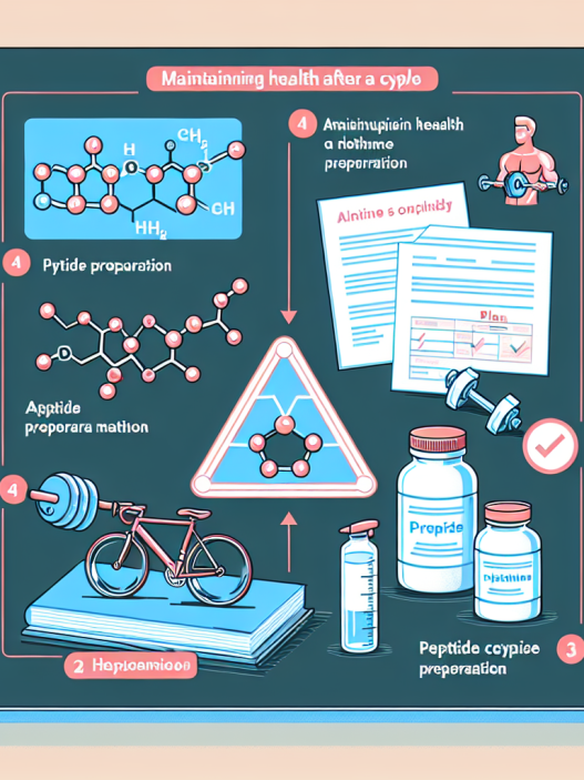 Cómo evitar el bajón post-ciclo con Preparados de péptidos