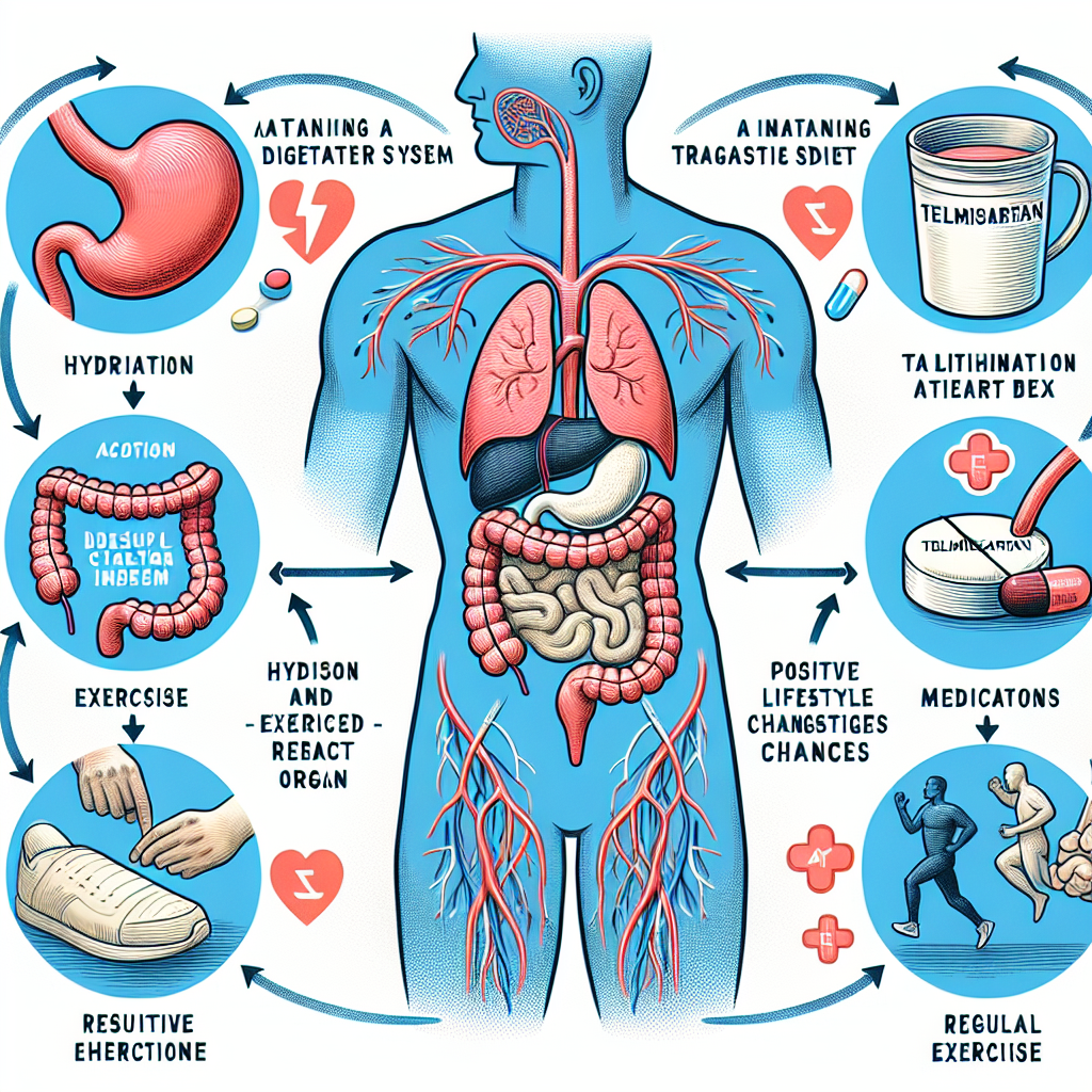 Cómo mantener el sistema digestivo sano con Telmisartan