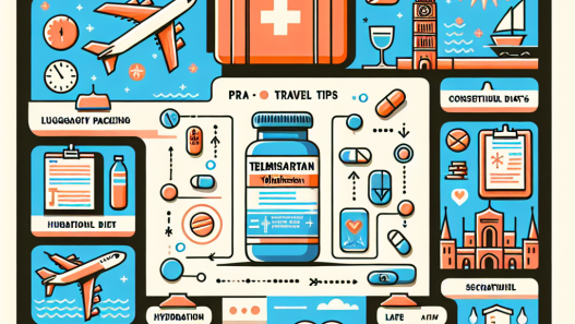 Consejos para viajar mientras usas Telmisartan