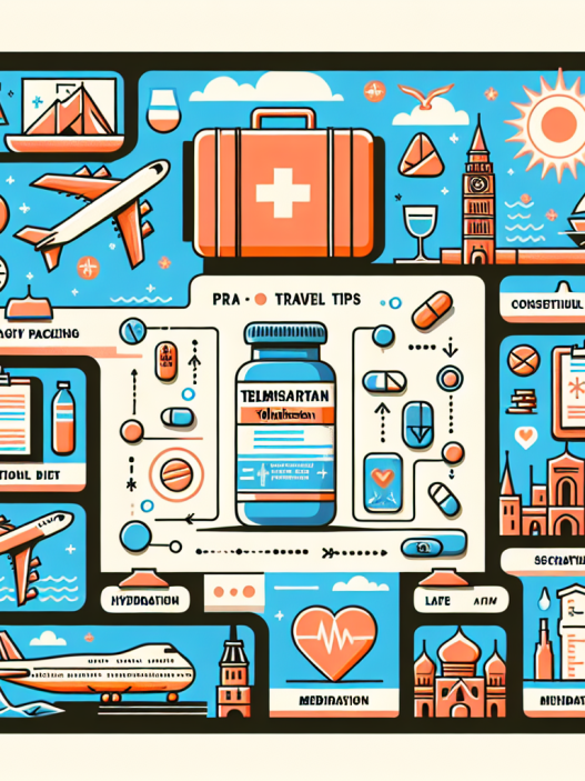 Consejos para viajar mientras usas Telmisartan