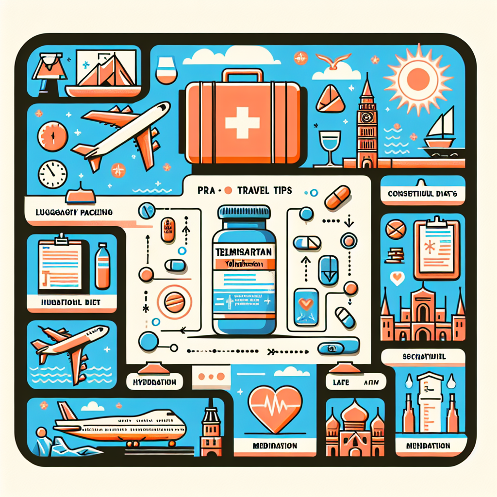 Consejos para viajar mientras usas Telmisartan