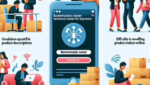 Dificultades comunes al adquirir Agua bacteriostática para inyección online