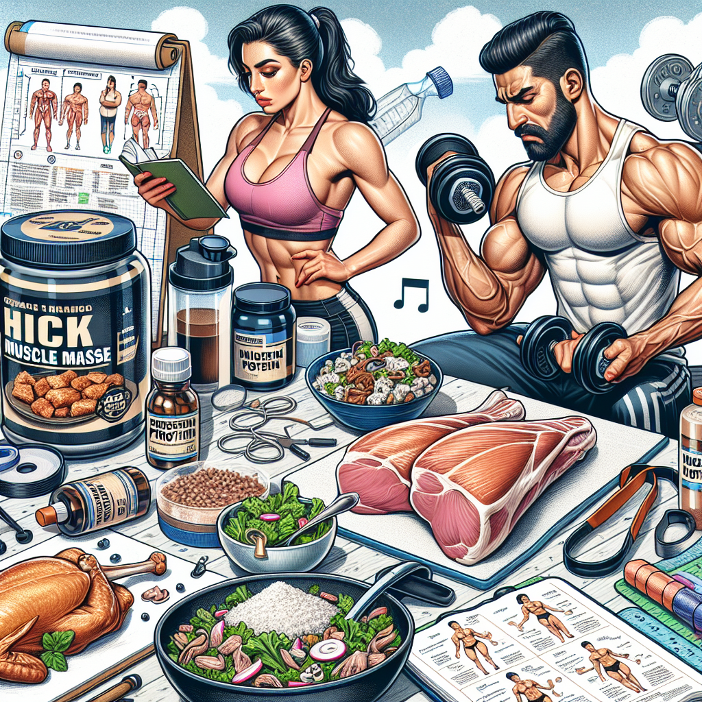 Preparativos para ganar masa muscular y congestión muscular duradera