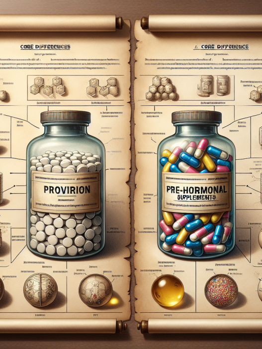 Proviron y suplementos pre-hormonales: diferencias