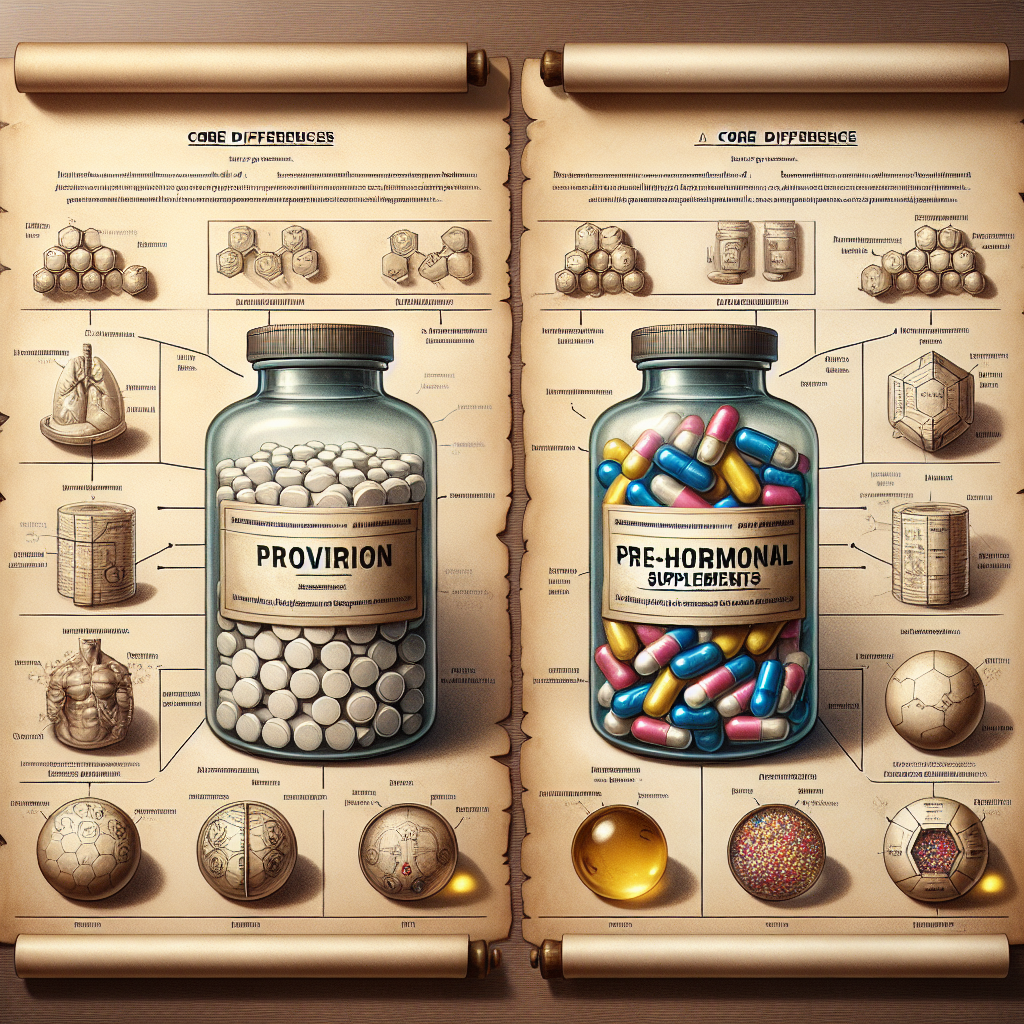 Proviron y suplementos pre-hormonales: diferencias