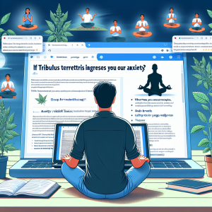 Qué hacer si Tribulus Terrestris aumenta tu ansiedad