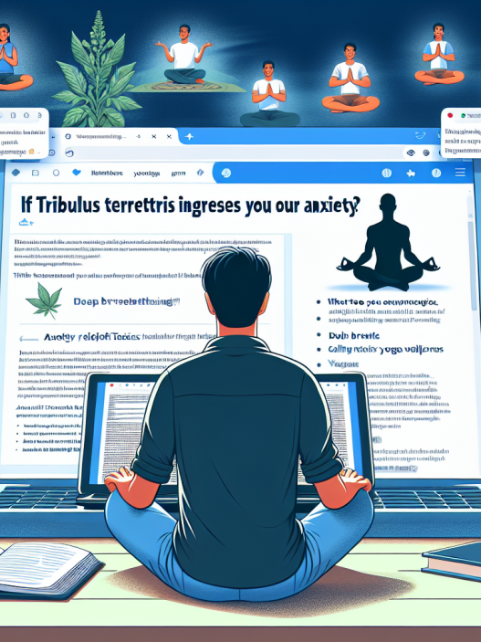 Qué hacer si Tribulus Terrestris aumenta tu ansiedad