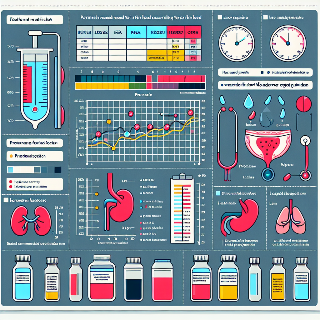 Qué parámetros vigilar en sangre al usar Finasteride