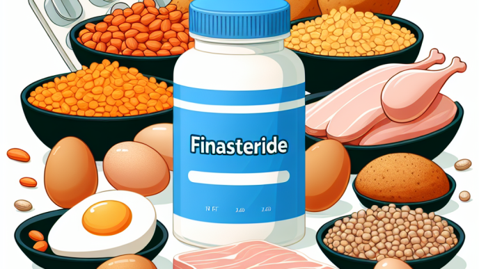 Qué tipo de proteína combinar con Finasteride