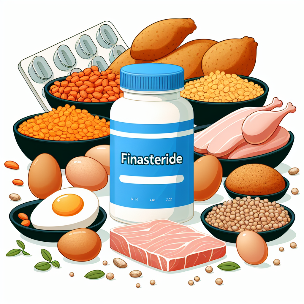 Qué tipo de proteína combinar con Finasteride