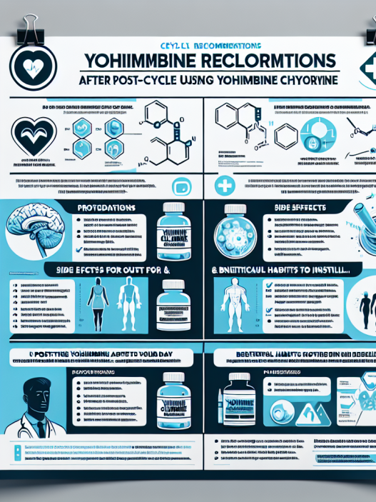 Recomendaciones post-ciclo tras el uso de Yohimbine chlorine