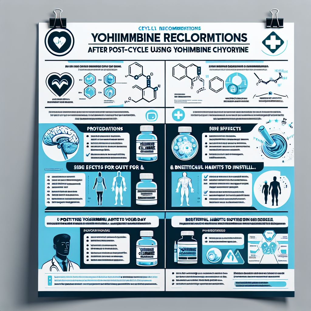 Recomendaciones post-ciclo tras el uso de Yohimbine chlorine