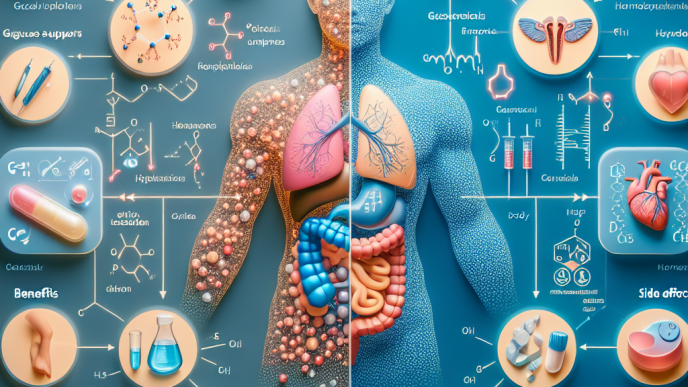 Apoyo a la glucosa y suplementos pre-hormonales: diferencias