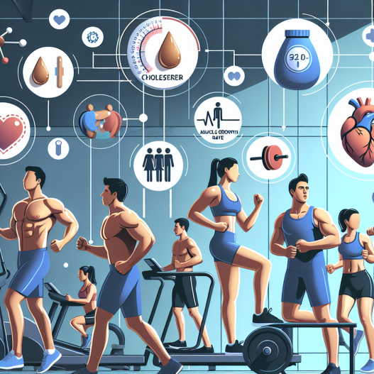 Colesterol - agentes reductores y ritmo de crecimiento muscular en principiantes