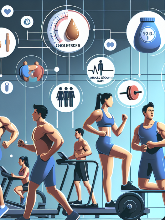 Colesterol - agentes reductores y ritmo de crecimiento muscular en principiantes