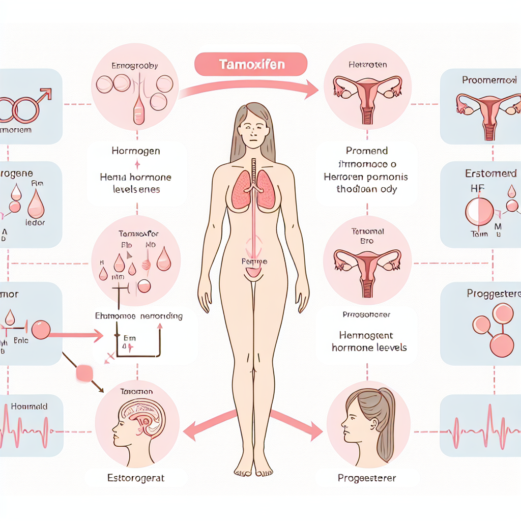 Cómo afecta Tamoxifeno al perfil hormonal femenino
