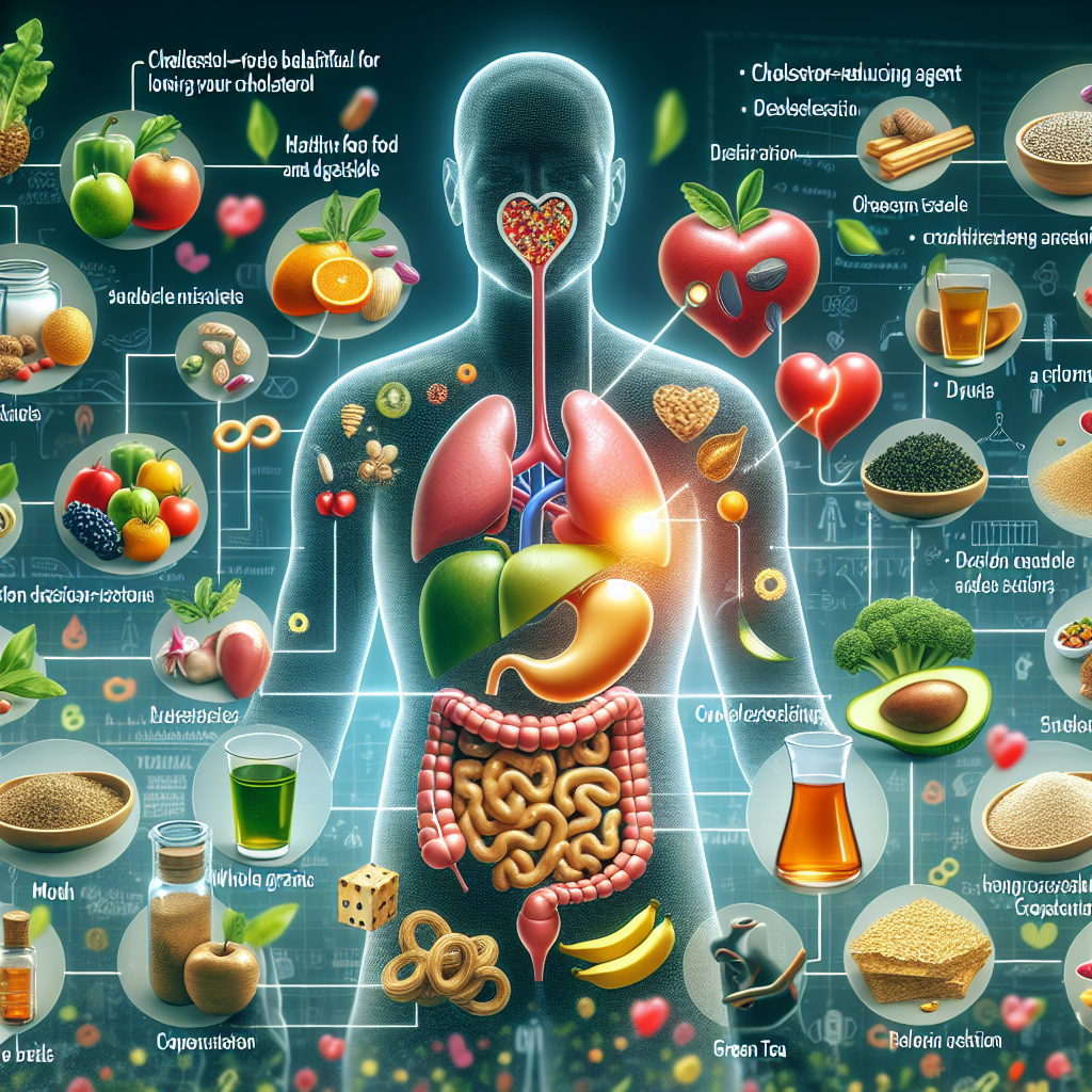 Cómo mantener el sistema digestivo sano con Colesterol - agentes reductores