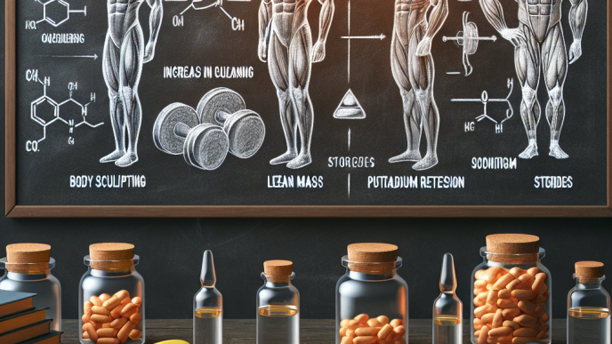 Cursos de esteroides para secado y modelado corporal (aumento de masa magra) y retención de potasio