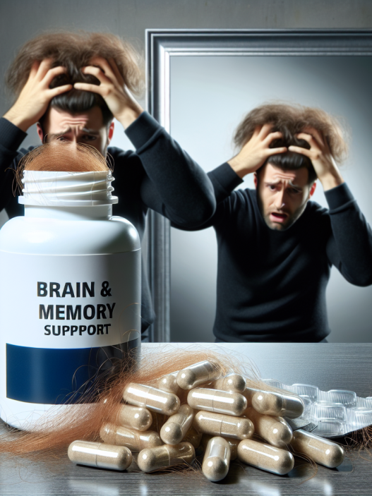 ¿Puede Apoyo al cerebro y la memoria causar caída del cabello?