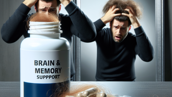 ¿Puede Apoyo al cerebro y la memoria causar caída del cabello?