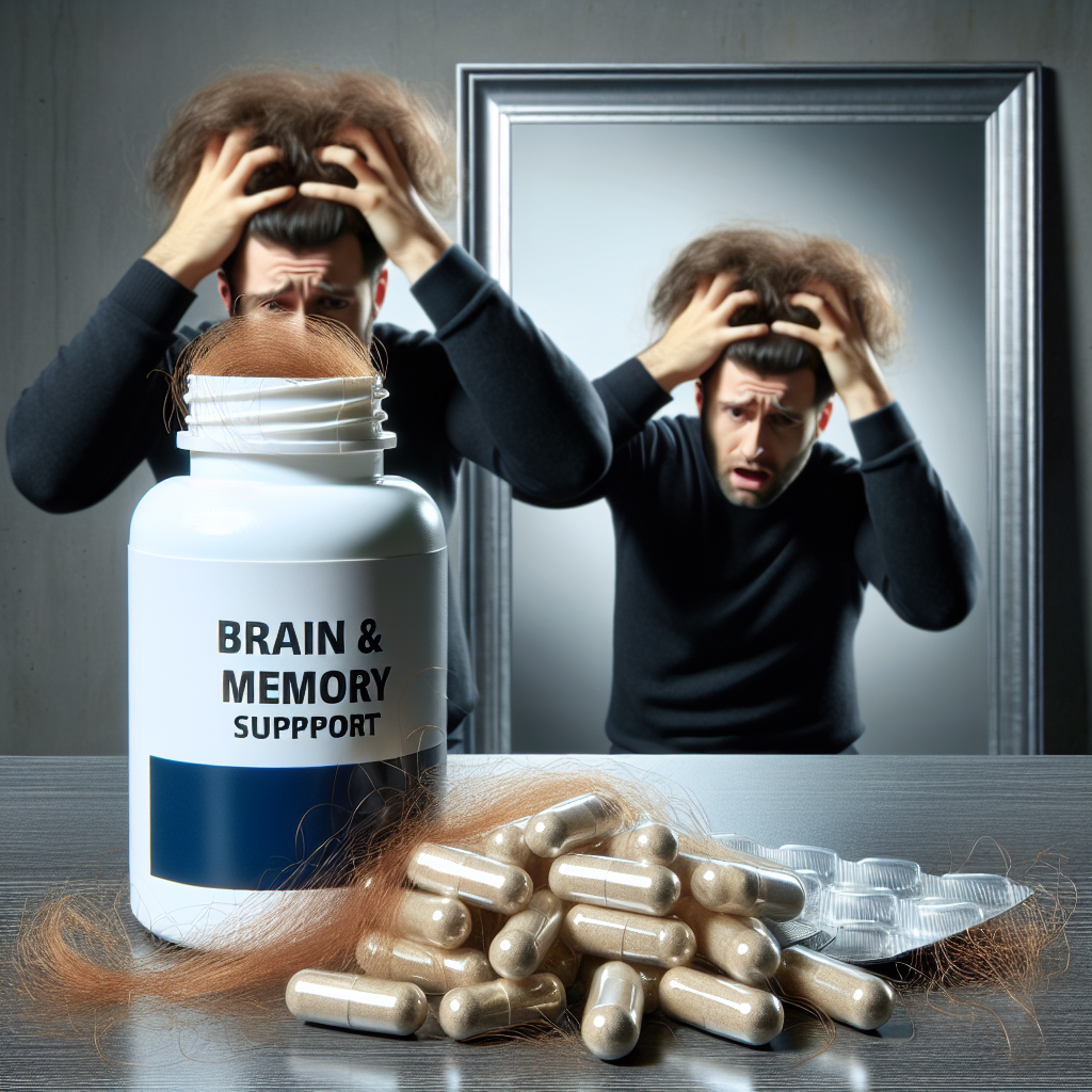 ¿Puede Apoyo al cerebro y la memoria causar caída del cabello?