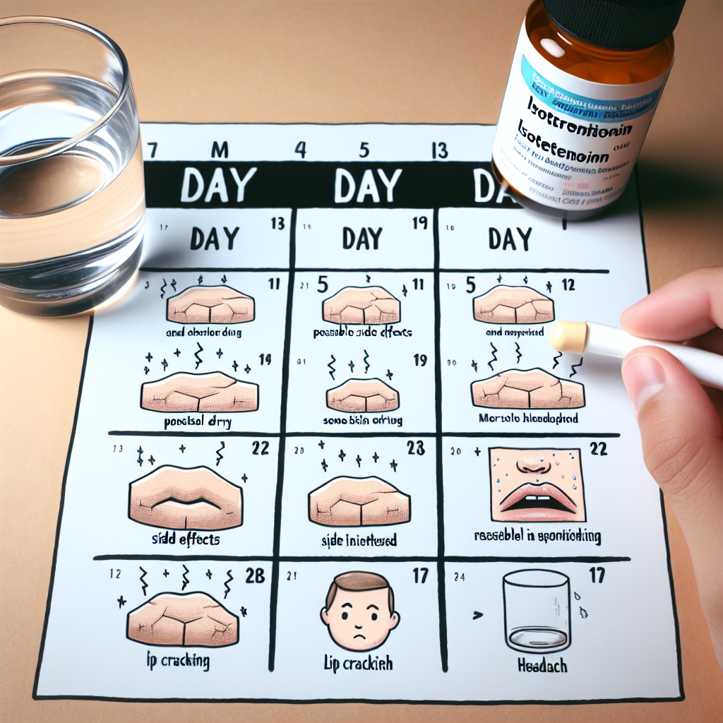 Qué esperar de los primeros 3 días con Isotretinoina