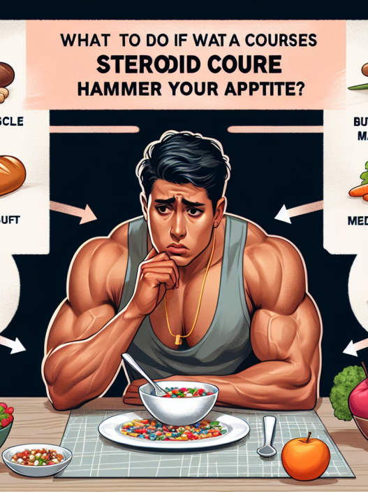 Qué hacer si Cursos de esteroides para aumentar la masa muscular te deja sin apetito