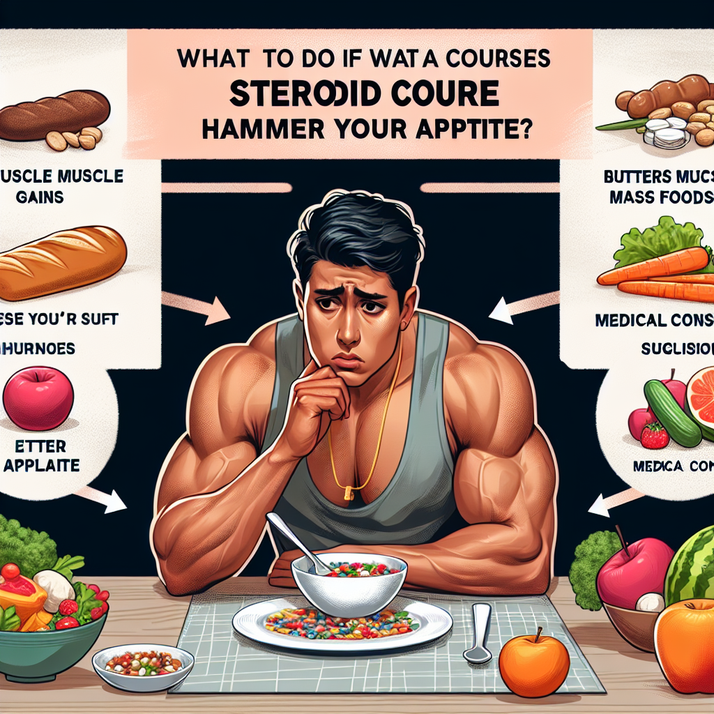 Qué hacer si Cursos de esteroides para aumentar la masa muscular te deja sin apetito