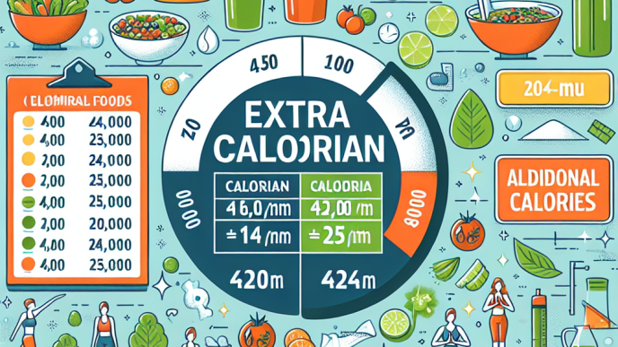¿Cuántas calorías extra consumir con Limpieza y desintoxicación?