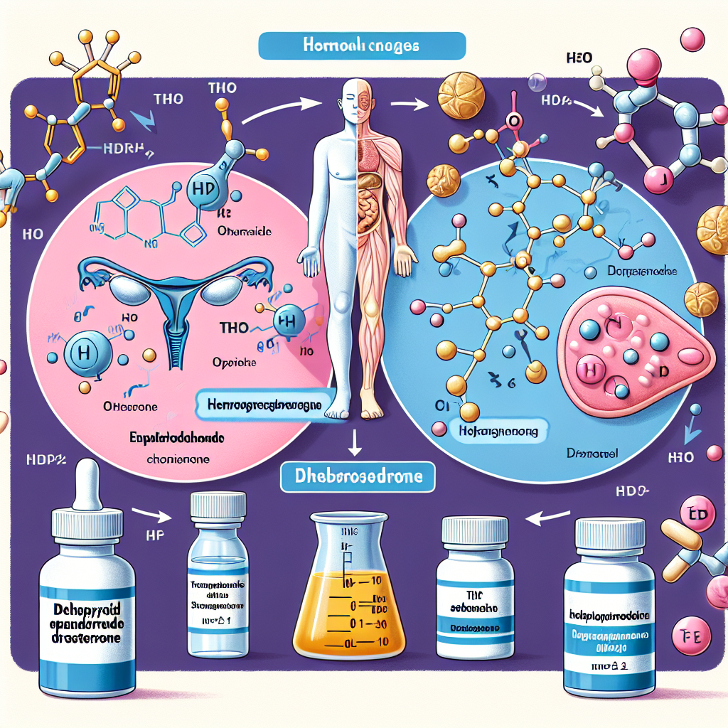 Qué cambios hormonales provoca Dehydroepiandrosteron
