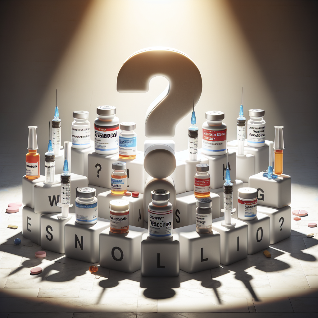 Estanozolol y vacunas/medicamentos: preguntas prudentes